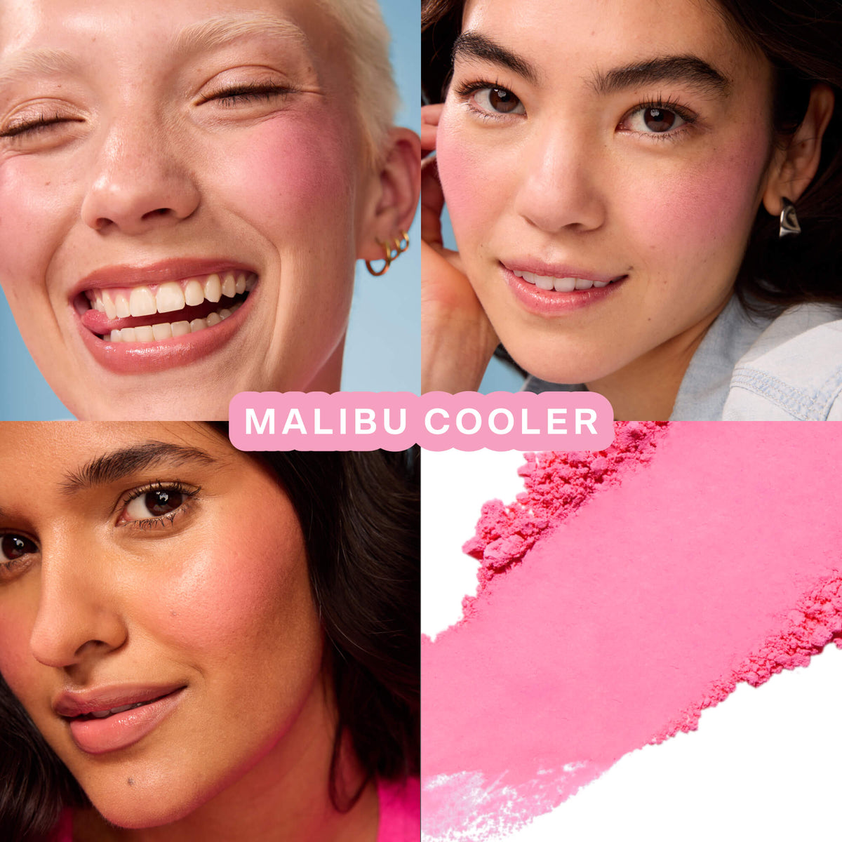 GetSet™ Matte Powder Blush in Malibu Cooler and BeachPlease Cream Blush in Dream Hour [The Tower 28 Beauty Cheeky Duo in Baby Cheeks]