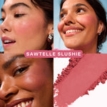 GetSet™ Matte Powder Blush in Sawtelle Slushie and BeachPlease Cream Blush in Power Hour [The Tower 28 Beauty Cheeky Duo in Rosy Cheeks]