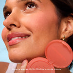 GetSet™ Matte Powder Blush in Culver Crush and BeachPlease Cream Blush in Rush Hour [The Tower 28 Beauty Cheeky Duo in Peachy Cheeks]